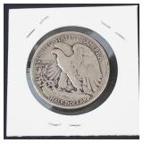 1943 Walking Liberty half dollar