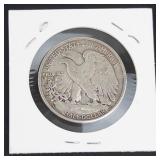 1943-D Walking Liberty half dollar