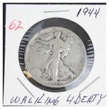 1944 Walking Liberty half dollar