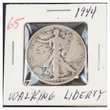1944 Walking Liberty half dollar
