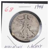 1944 Walking Liberty half dollar