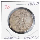 1944-D Walking Liberty half dollar