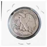 1944-S Walking Liberty half dollar