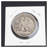 1945 Walking Liberty half dollar