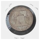 1952 Franklin half dollar