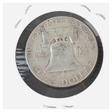 1952 Franklin half dollar