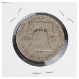 1952-S Franklin half dollar