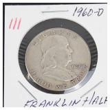 1960-D Franklin half dollar