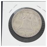 1960-D Franklin half dollar