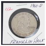 1960-D Franklin half dollar