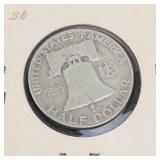 1961-D Franklin half dollar