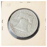 1961-D Franklin half dollar