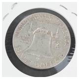 1963-D Franklin half dollar
