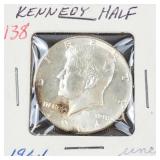 1964 Kennedy half dollar