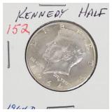 1964-D Kennedy half dollar