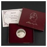 1982 George Washington 90% silver proof commemorative half dollar