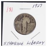1927 Standing Liberty quarter