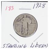 1928 Standing Liberty quarter