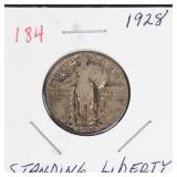 1928 Standing Liberty quarter