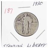 1930 Standing Liberty quarter