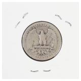 1935-D Washington silver quarter