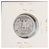 1936-D Washington silver quarter