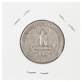 1937 Washington silver quarter
