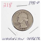1941-D Washington silver quarter