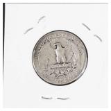 1942 Washington silver quarter