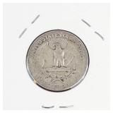 1942 Washington silver quarter
