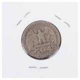 1942 Washington silver quarter
