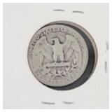 1942 Washington silver quarter
