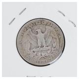 1943 Washington silver quarter