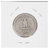 1943-D Washington silver quarter