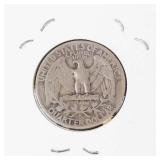 1944-S Washington silver quarter