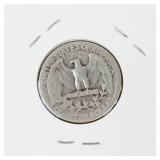1945 Washington silver quarter