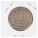 1945-S Washington silver quarter