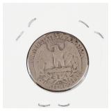 1949-D Washington silver quarter