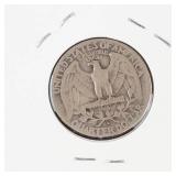 1951-D Washington silver quarter