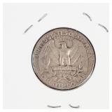 1952 Washington silver quarter