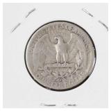 1952-S Washington silver quarter