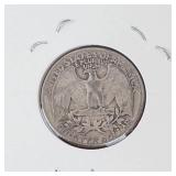 1957 Washington silver quarter