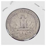 1957 Washington silver quarter