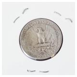 1957-D Washington silver quarter