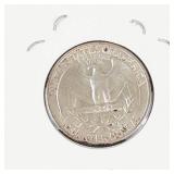 1961-D Washington silver quarter