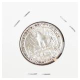 1964 Washington silver quarter