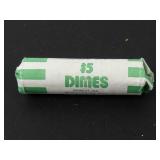 1 roll of 50 silver Roosevelt dimes