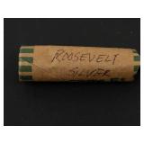 1 roll of 50 silver Roosevelt dimes