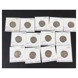 1930, 1930-S, 2)  1934-D, 1935, 1936 P-D-S, 1937 P-D-S