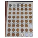 Lincoln cent collection. 150 different date cents
